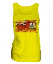 Bermuda Distressed Flag Ladies Vest