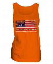 Bikini Atoll Distressed Flag Ladies Vest