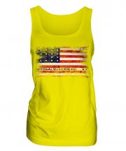 Bikini Atoll Distressed Flag Ladies Vest