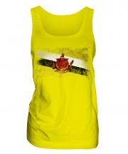 Brunei Distressed Flag Ladies Vest