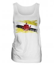 Brunei Distressed Flag Ladies Vest