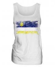 Buryatia Distressed Flag Ladies Vest