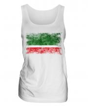 Chechen Republic Distressed Flag Ladies Vest