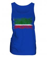 Chechen Republic Distressed Flag Ladies Vest