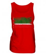 Chechen Republic Distressed Flag Ladies Vest