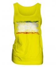 Crimea Distressed Flag Ladies Vest