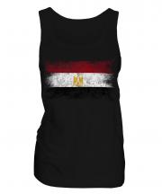 Egypt Distressed Flag Ladies Vest