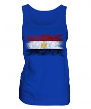 Egypt Distressed Flag Ladies Vest