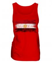 Egypt Distressed Flag Ladies Vest
