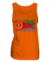 Eritrea Distressed Flag Ladies Vest