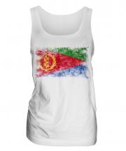 Eritrea Distressed Flag Ladies Vest