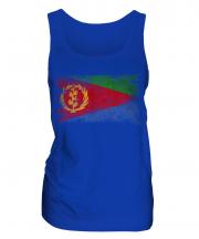 Eritrea Distressed Flag Ladies Vest