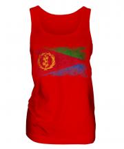Eritrea Distressed Flag Ladies Vest