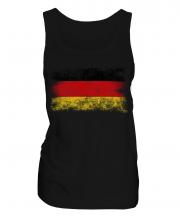 Germany Distressed Flag Ladies Vest