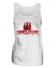 Gibraltar Distressed Flag Ladies Vest
