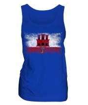 Gibraltar Distressed Flag Ladies Vest