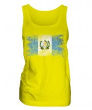 Guatemala Distressed Flag Ladies Vest