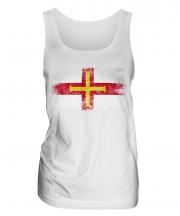 Guernsey Distressed Flag Ladies Vest