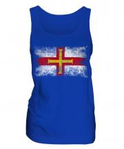Guernsey Distressed Flag Ladies Vest