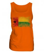 Guinea Bissau Distressed Flag Ladies Vest