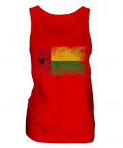 Guinea Bissau Distressed Flag Ladies Vest