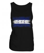 Honduras Distressed Flag Ladies Vest