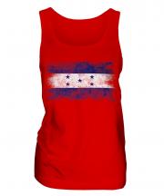 Honduras Distressed Flag Ladies Vest