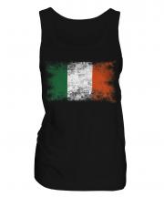 Ireland Distressed Flag Ladies Vest