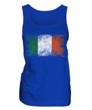 Ireland Distressed Flag Ladies Vest