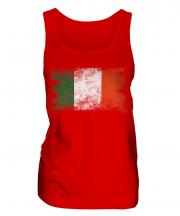 Ireland Distressed Flag Ladies Vest