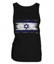 Israel Distressed Flag Ladies Vest