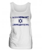 Israel Distressed Flag Ladies Vest
