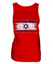 Israel Distressed Flag Ladies Vest