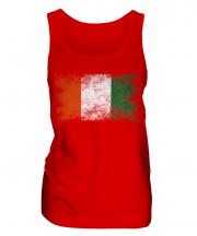 Ivory Coast Distressed Flag Ladies Vest
