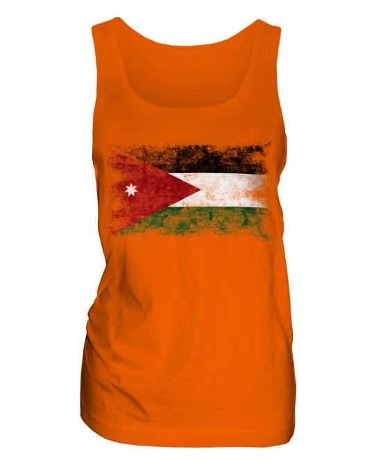 Jordan Distressed Flag Ladies Vest