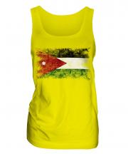 Jordan Distressed Flag Ladies Vest