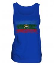 Karachay-Cherkessia Distressed Flag Ladies Vest