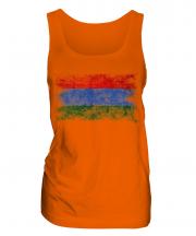 Karelia Distressed Flag Ladies Vest