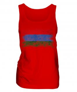 Karelia Distressed Flag Ladies Vest