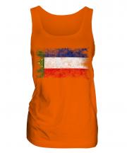 Khakassia Distressed Flag Ladies Vest