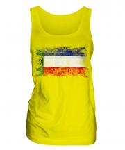 Khakassia Distressed Flag Ladies Vest