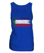 Khakassia Distressed Flag Ladies Vest