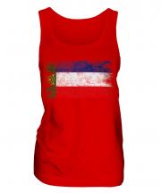 Khakassia Distressed Flag Ladies Vest