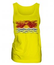 Kiribati Distressed Flag Ladies Vest