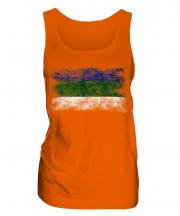 Komi Distressed Flag Ladies Vest