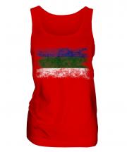 Komi Distressed Flag Ladies Vest