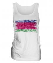 Kuban Peoples Republic Distressed Flag Ladies Vest