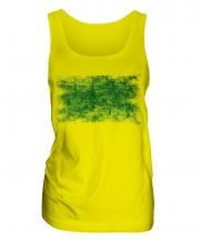 Libya Distressed Flag Ladies Vest