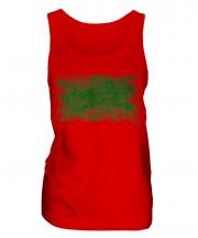 Libya Distressed Flag Ladies Vest