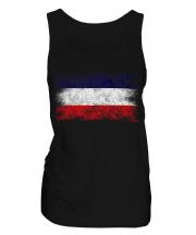Los Altos Distressed Flag Ladies Vest